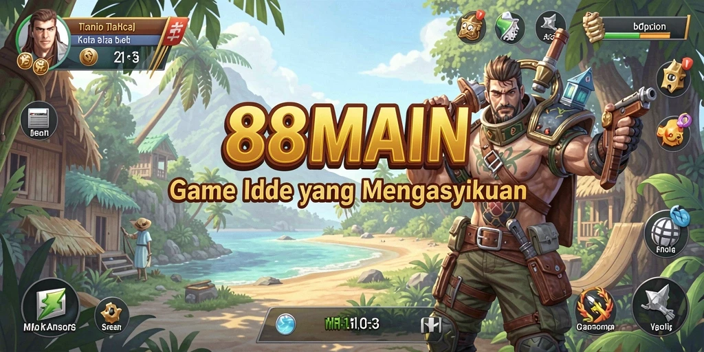 Tampilan gameplay seru dari game Idle 88MAIN.
