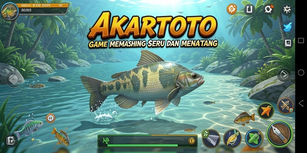 Tangkapan besar dalam gameplay AKARTOTO yang menegangkan.