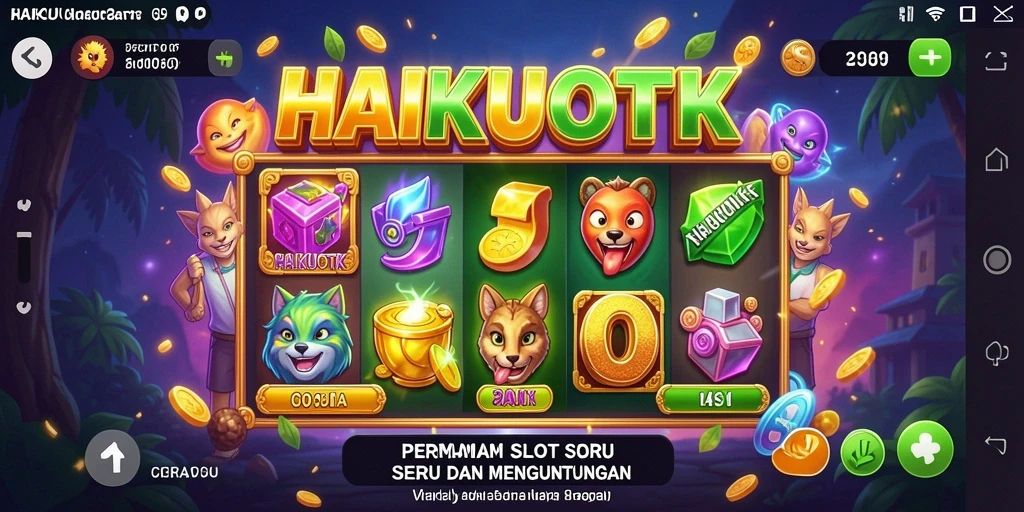 Tampilan gameplay menarik HAIKUOTK dengan elemen visual yang memukau.