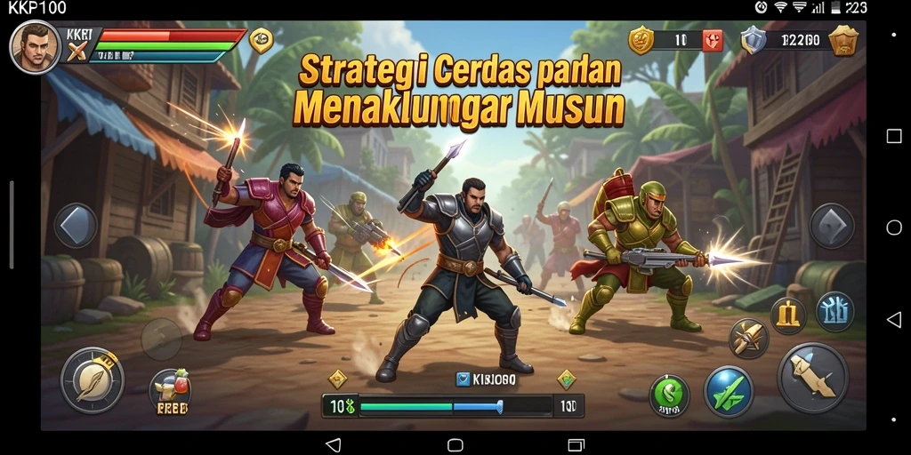 Tampilan gameplay KPK100 yang seru dan menarik perhatian.