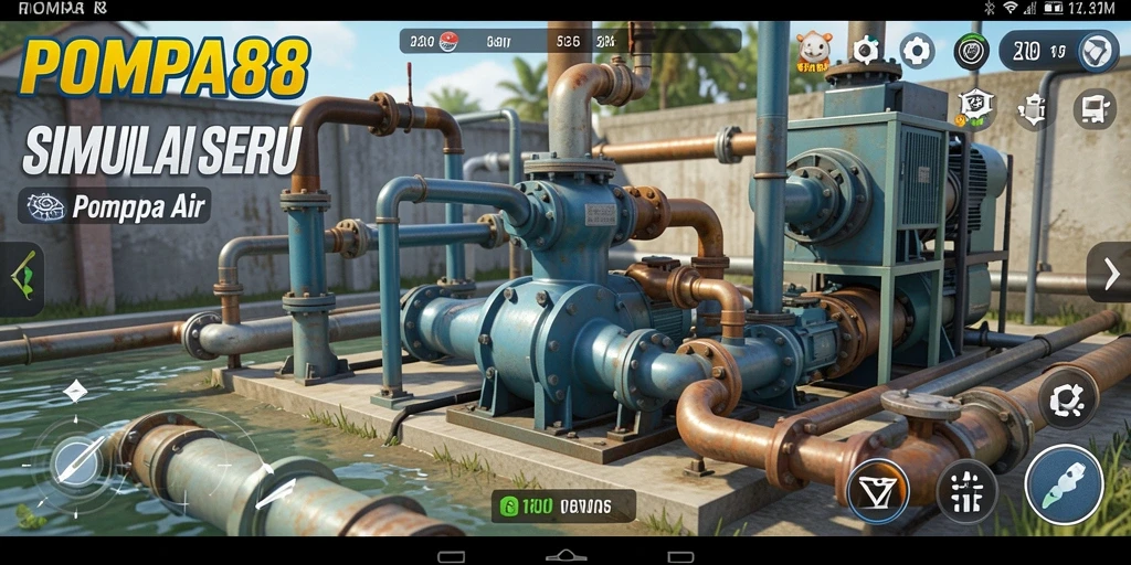 Tampilan gameplay POMPA88 yang seru dan interaktif.