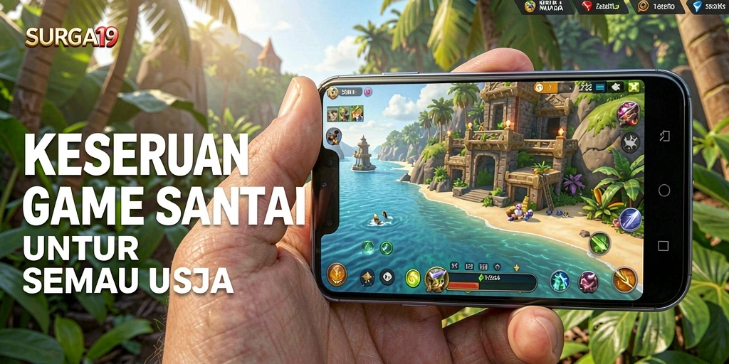 Screenshot game SURGA19 menampilkan gameplay menarik dan seru.