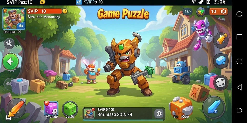 Tampilan gameplay SVIP10 yang menantang dan menarik.