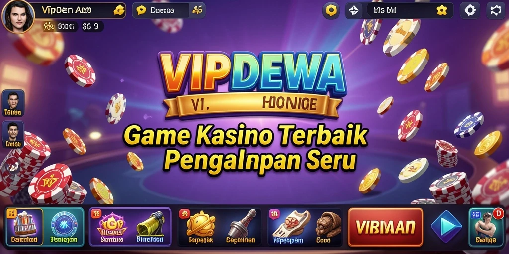 Gameplay menarik di aplikasi VIPDEWA dengan beragam permainan Kasino.